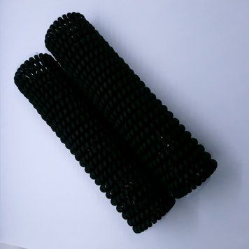 Резинки пружинки ( чорні матові ) 50 шт/ уп. NS0000552 фото