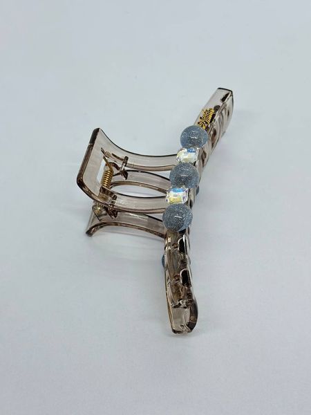 Краб пів-прозорий з синім декором ( 12,5 см ) ціна за 3 шт., hand made NS-0001604 фото